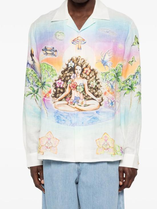 26SS 카사블랑카 긴팔 셔츠 SS26SH006 05 MULTICOLOR