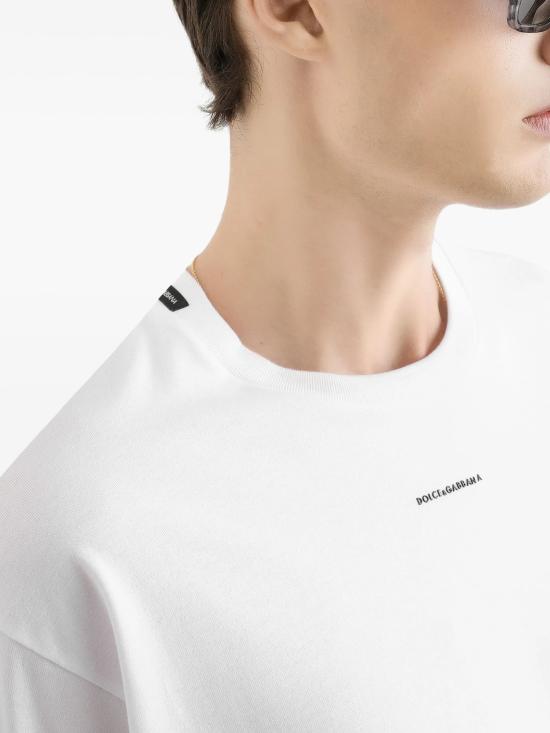 26SS 돌체앤가바나 반팔 티셔츠 G8PB8TG7PYR W0800 WHITE - DOLCE & GABBANA