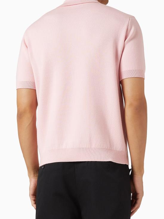 26SS 카사블랑카 반팔 티셔츠 SP26KW1254 01 PINK - CASABLANCA