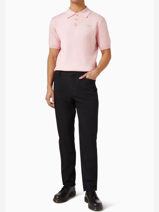 26SS 카사블랑카 반팔 티셔츠 SP26KW1254 01 PINK - CASABLANCA