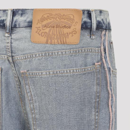 26SS 아크네 스튜디오 데님 라인스톤 트라우저 AK1003 AUZ BLUE - ACNE STUDIOS