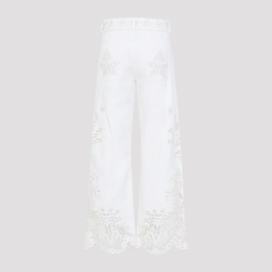 26SS 팜 리오 스트레이트 팬츠 349731 L0025 WHITE - FARM RIO