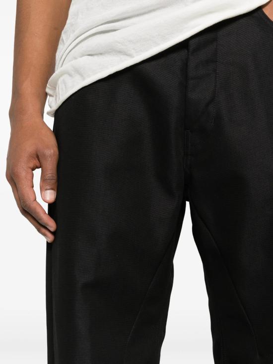 26SS 릭 오웬스 스트레이트 팬츠 RU01F2333CDU 09 BLACK - RICK OWENS