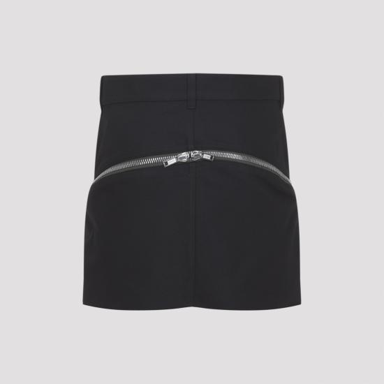 26SS 릭 오웬스 숏 스커트 RP01F6362CDU 09 BLACK - RICK OWENS