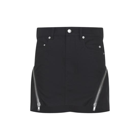 26SS 릭 오웬스 숏 스커트 RP01F6362CDU 09 BLACK