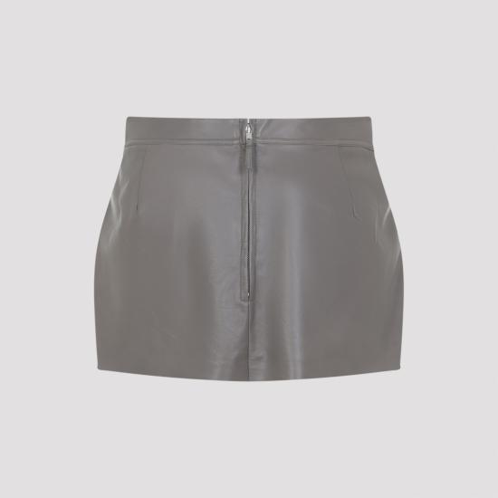 26SS 릭 오웬스 숏 스커트 RP01F6371LBY 34 BROWN - RICK OWENS