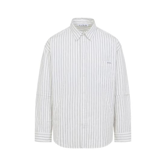 26SS 아크네 스튜디오 긴팔 셔츠 BB0670 CHD WHITE