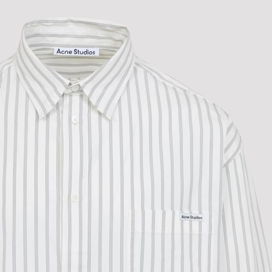 26SS 아크네 스튜디오 긴팔 셔츠 BB0670 CHD WHITE - ACNE STUDIOS