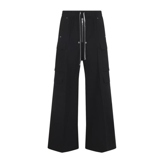 26SS 릭 오웬스 스트레이트 팬츠 RU01F2339P 09 BLACK