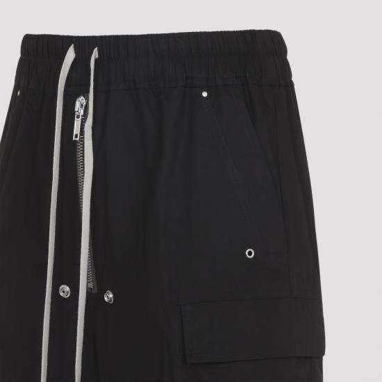 26SS 릭 오웬스 스트레이트 팬츠 RU01F2339P 09 BLACK - RICK OWENS