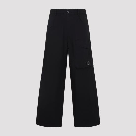 26SS 씨피 컴퍼니 마이크로 랩스 카고 팬츠 20CMPA126A110325G 999 BLACK - C.P. COMPANY