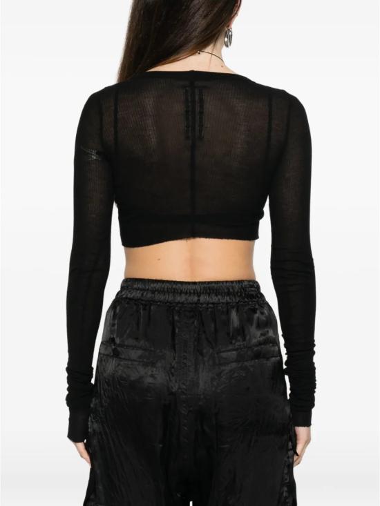 26SS 릭 오웬스 반팔 티셔츠 RP01F6220RC 09 BLACK - RICK OWENS