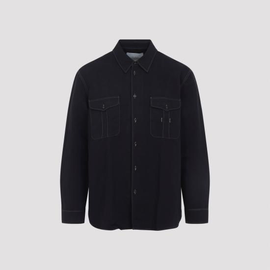 26SS 스튜디오 니콜슨 긴팔 셔츠 LOUROSNM1478 BLACK - STUDIO NICHOLSON
