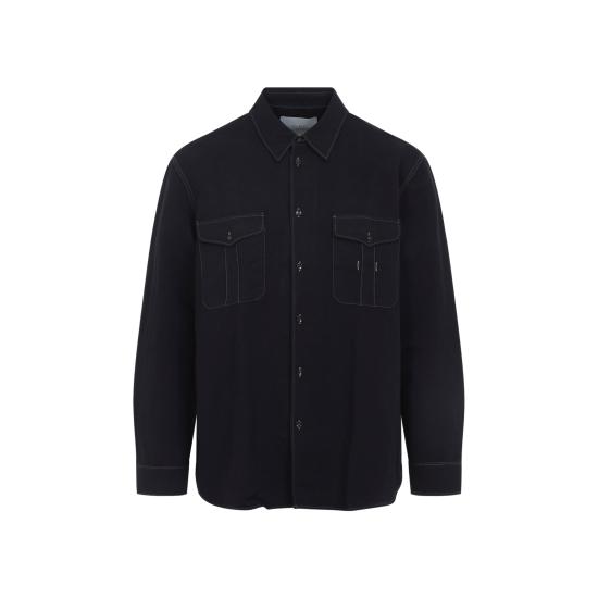 26SS 스튜디오 니콜슨 긴팔 셔츠 LOUROSNM1478 BLACK