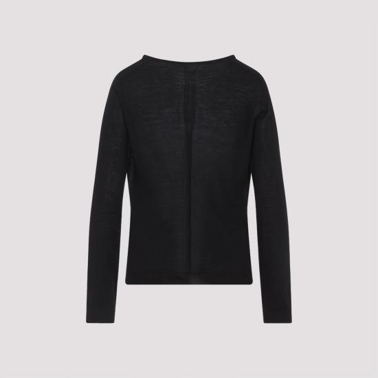 26SS 릭 오웬스 스웨터 RP01F6668M 09 BLACK - RICK OWENS