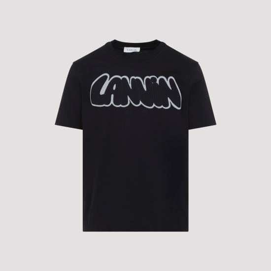 26SS 랑방 반팔 티셔츠 RMTS0012J313P26 10 BLACK - LANVIN