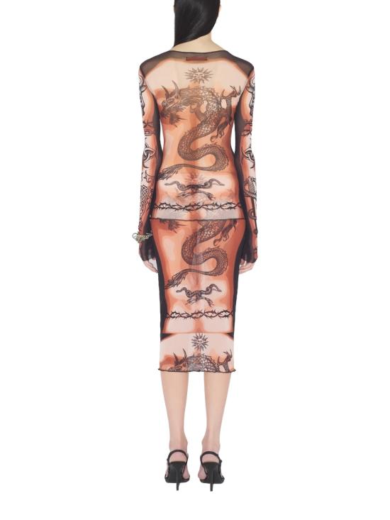26SS 장 폴 고티에 롱 스커트 SK044 M026P636000 MULTICOLOUR - JEAN PAUL GAULTIER
