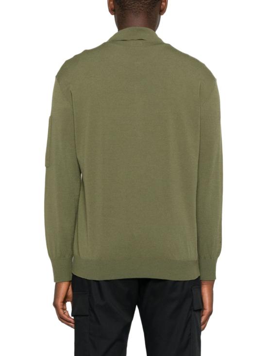 25FW 씨피 컴퍼니 스웨터 19CMKN038A 005528A652 GREEN - C.P. COMPANY
