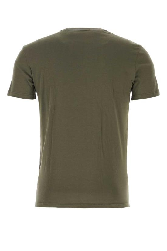 26SS 톰포드 코튼 크루넥 언더웨어 티셔츠 T4M081040 302 MILITARY GREEN - TOMFORD