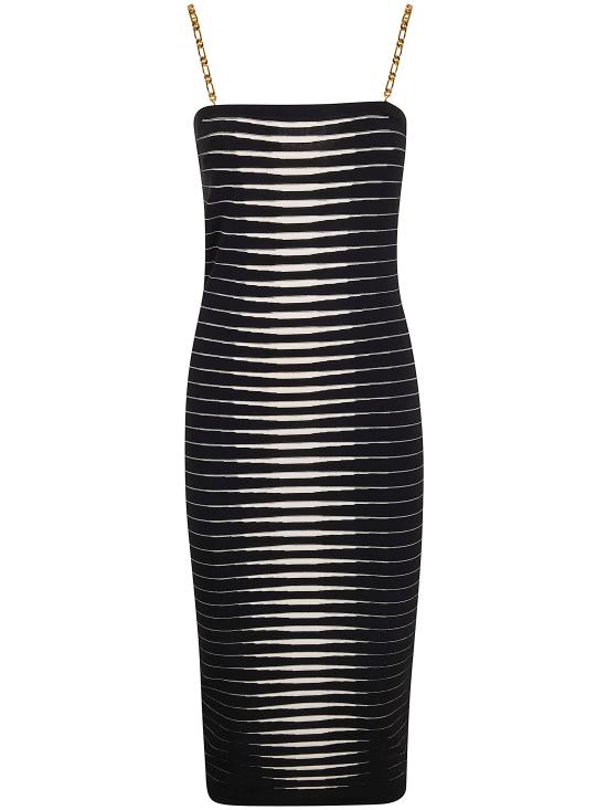 26SS 엘리자베타프랜치 미디 원피스 AM99S61E2 685 BLACK