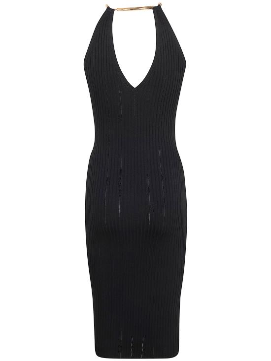 26SS 엘리자베타프랜치 미디 원피스 AM16S61E2 110 BLACK - ELISABETTA FRANCHI