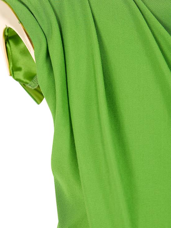 26SS 엘리자베타프랜치 미디 원피스 AB90661E2 AV3 GREEN - ELISABETTA FRANCHI