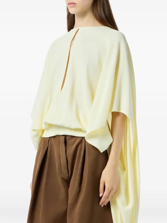 26SS 블루마린 반팔 티셔츠 P622C449A N0218 YELLOW ORANGE - BLUMARINE