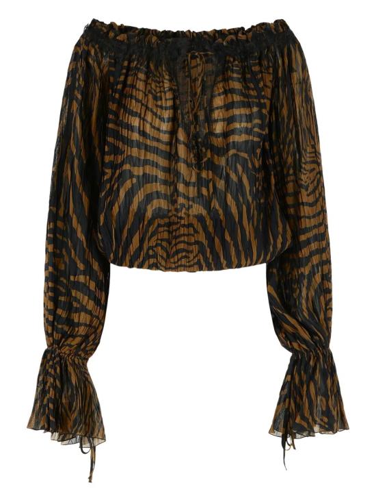 26SS 블루마린 반팔 티셔츠 P622C440A M5179 BROWN