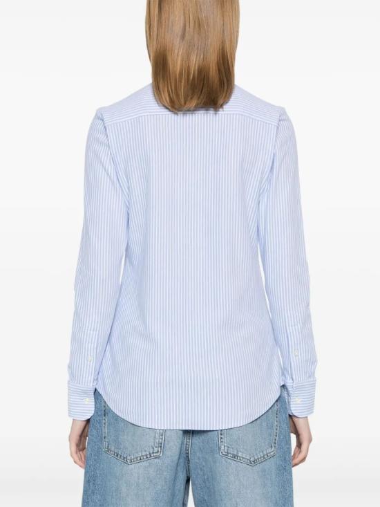 26SS 폴로 랄프로렌 스트라이프 옥스포드 셔츠 211664416098 002 BLUE - POLO RALPH LAUREN