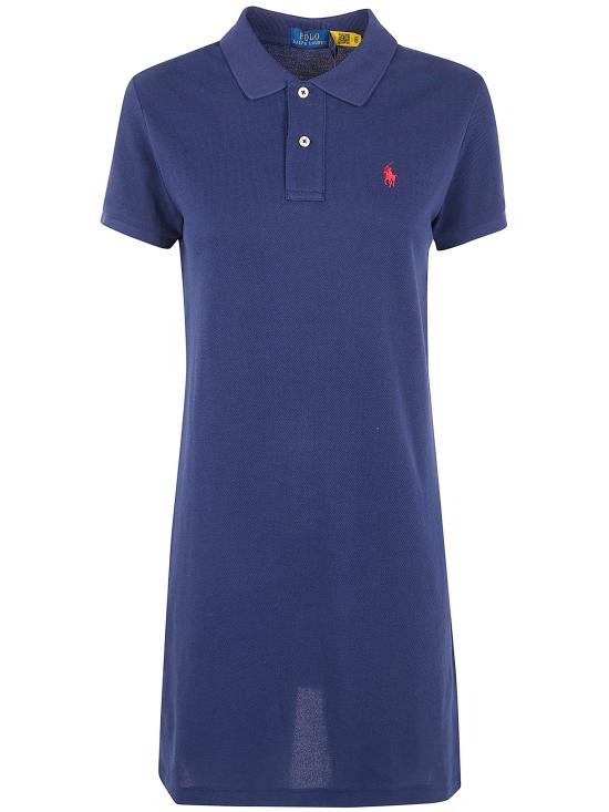 26SS 폴로 랄프로렌 미디 원피스 211799490 005 BLUE - POLO RALPH LAUREN