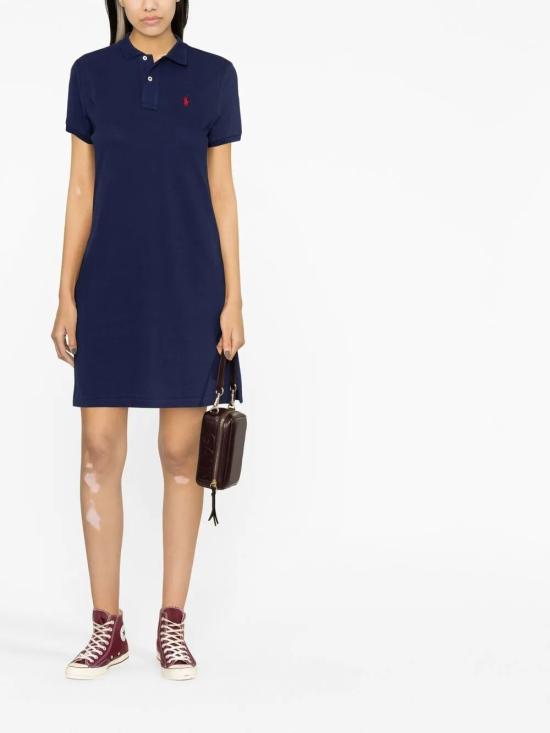 26SS 폴로 랄프로렌 미디 원피스 211799490 005 BLUE - POLO RALPH LAUREN