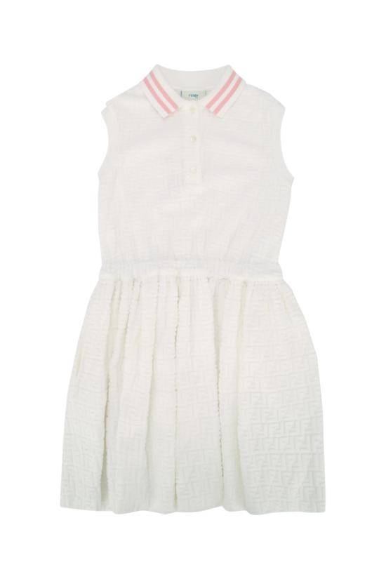 25SS [키즈] 펜디 원피스 JFB770ATS2 F0TU9 GESSO