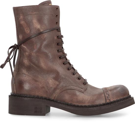 26SS 미우미우 부츠 5U316EFG0352KJ F0324 BROWN - MIU MIU