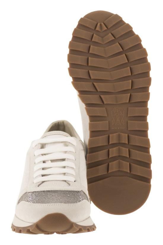 26SS 브루넬로 쿠치넬리 스니커즈 MZ58G1960 C209 GREY - BRUNELLO CUCINELLI