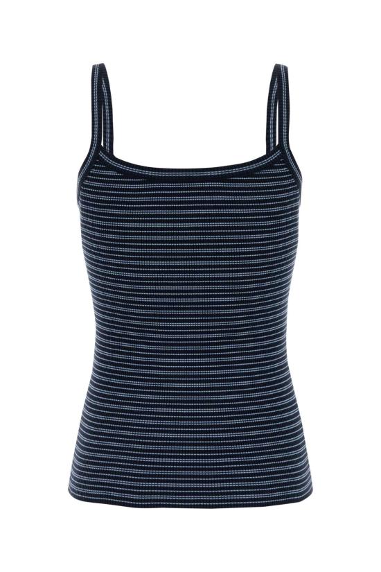 26SS 프라다 반팔 티셔츠 P29C07SOOO19C7 F0OBM STRIPPED - PRADA