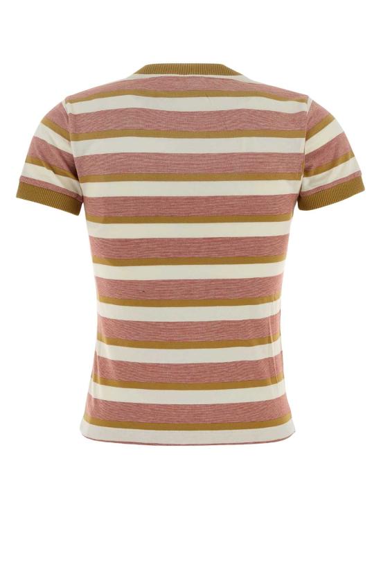 26SS 프라다 반팔 티셔츠 39662SOOO19AT F05AD STRIPPED - PRADA