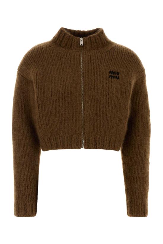 26SS 미우미우 스웨터 MMF00LSOOO18SQ F0005 BROWN