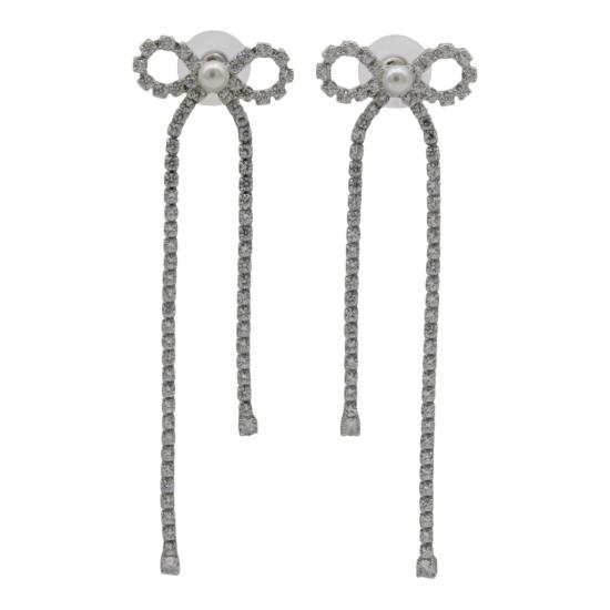 26SS 셀프 포트레이트 주얼리 RS26606ESLSILVER