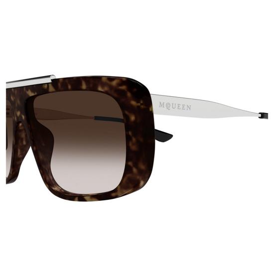  알렉산더 맥퀸 선글라스 AM0492S003 BROWN - ALEXANDER MCQUEEN