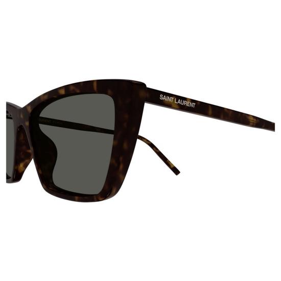  생로랑 선글라스 SL737MICATHIN002 BROWN - SAINT LAURENT