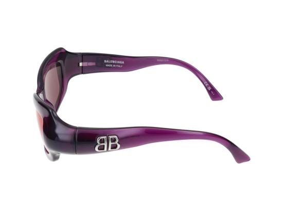  발렌시아가 선글라스 BB0354S004 PURPLE - BALENCIAGA
