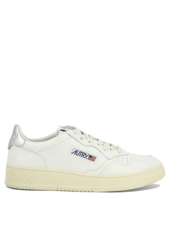 26SS 오트리 메달리스트 로우 스니커즈 AULWLL05 WHITE