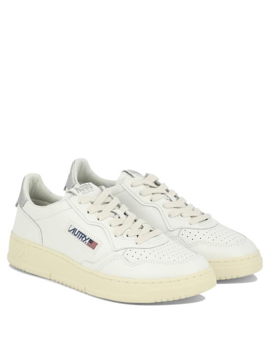26SS 오트리 메달리스트 로우 스니커즈 AULWLL05 WHITE - AUTRY
