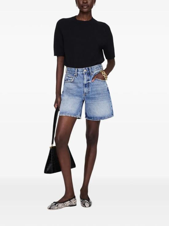 26SS 애니빙 스트레이트 팬츠 A0511428WHD33 WASHED BLUE - ANINE BING