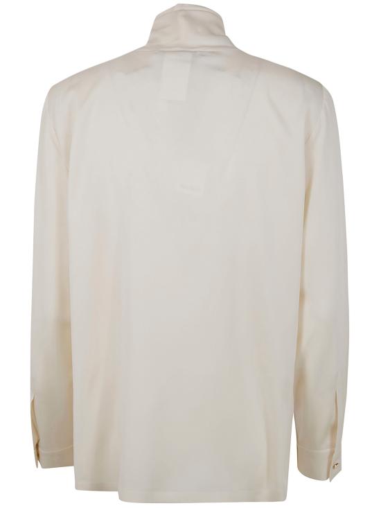 26SS 막스마라 바디아 실크 블라우스 2611111191600 070 WHITE - MAX MARA