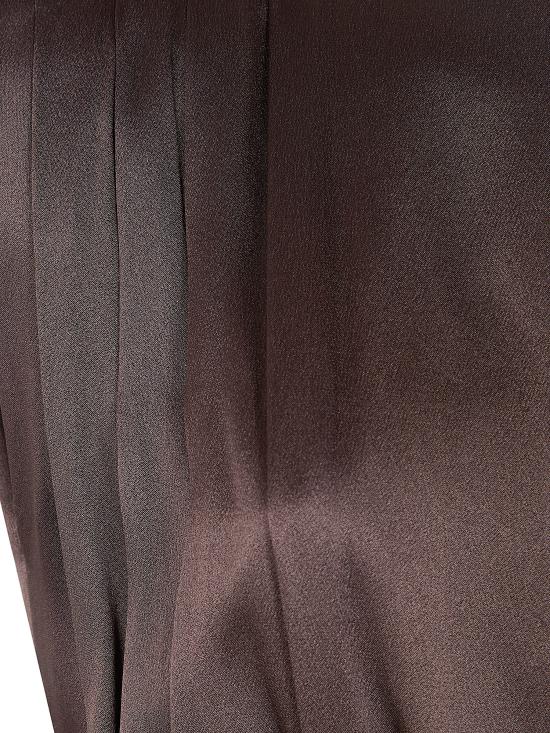 26SS 세미쿠튀르 미디 원피스 Y6SM32 BROWN - SEMI-COUTURE