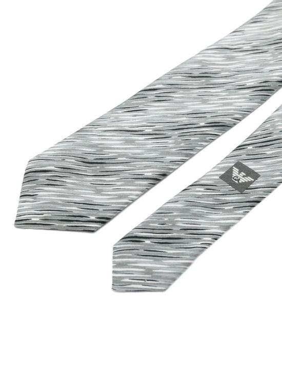 26SS 엠포리오 아르마니 넥타이 EM001344TE19723 F8110 GREY - EMPORIO ARMANI