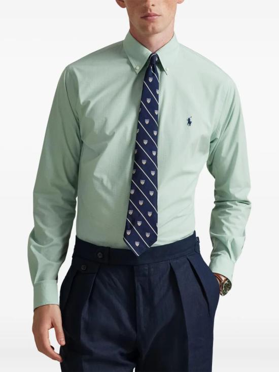 26SS 폴로 랄프로렌 긴팔 셔츠 710B15614001 ESSEX GREEN - POLO RALPH LAUREN