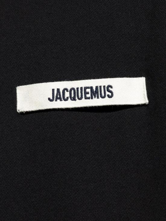 26SS 자크뮈스 후드 티셔츠 25EHOM00247AJ00126098 990 BLACK - JACQUEMUS