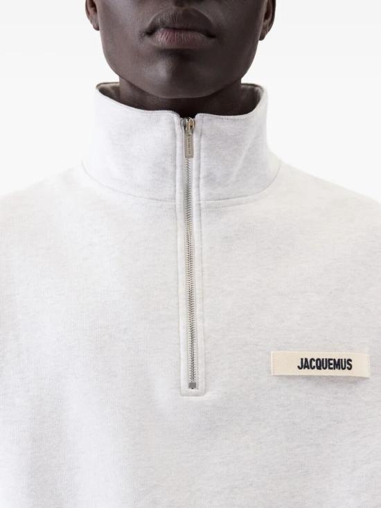 26SS 자크뮈스 스웨터 25ESSM00313AJ00174098 951 GREY - JACQUEMUS